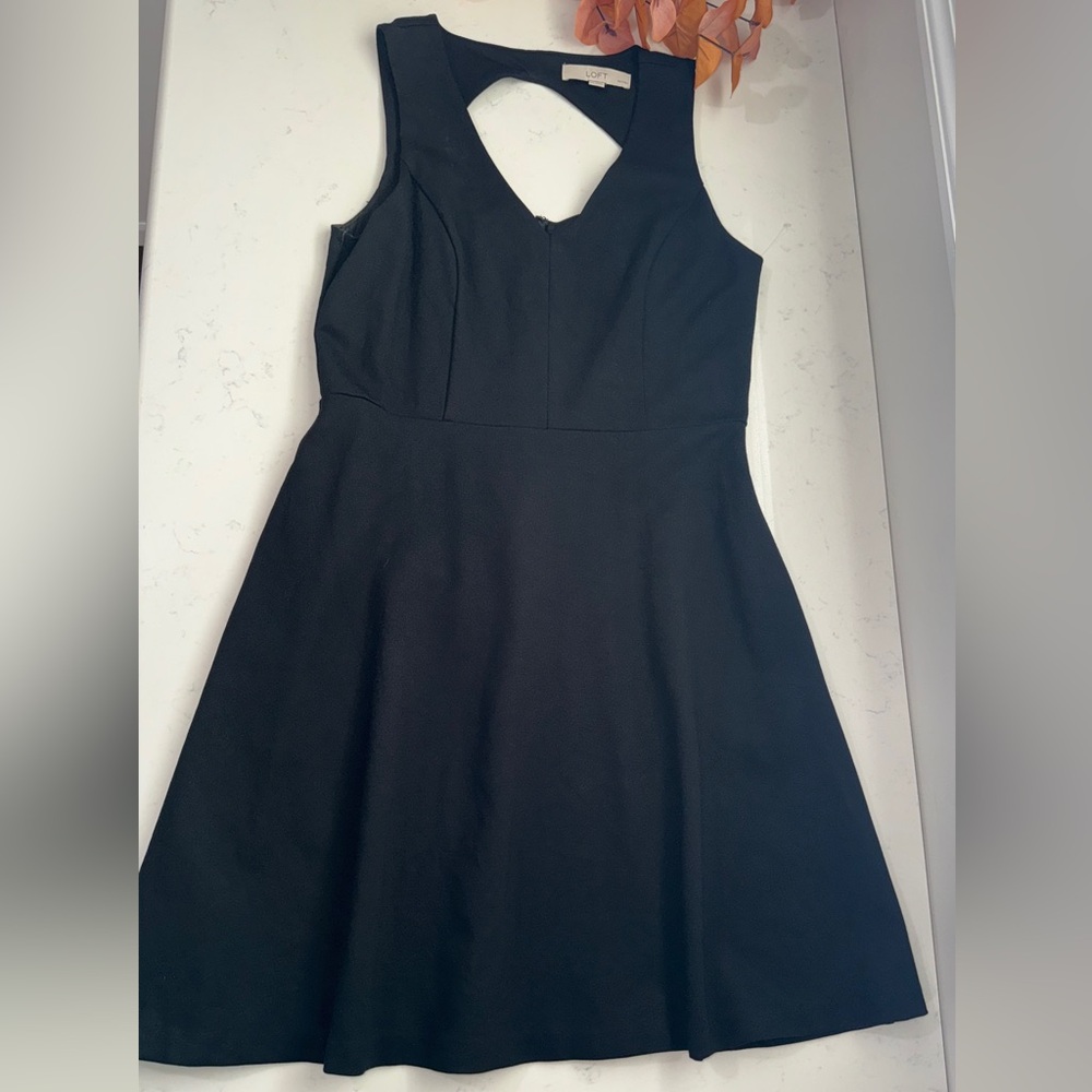 LOFT Black Petite Dress